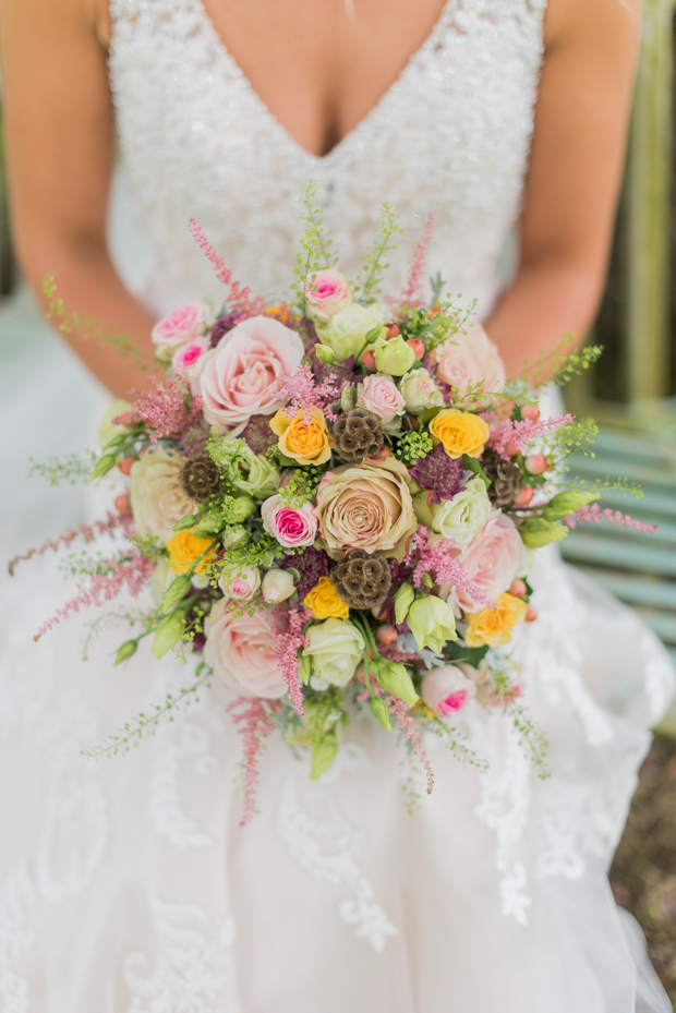 Pretty Summer Lissanoure Castle Estate wedding by Mark Barton // onefabday.com