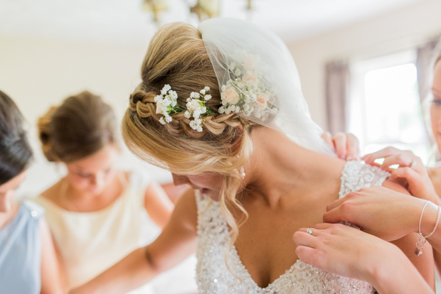 Pretty Summer Lissanoure Castle Estate wedding by Mark Barton // onefabday.com