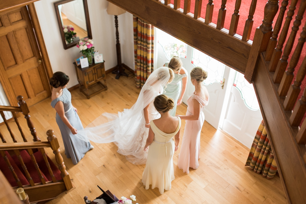 Pretty Summer Lissanoure Castle Estate wedding by Mark Barton // onefabday.com