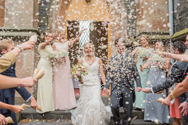 Pretty Summer Lissanoure Castle Estate wedding by Mark Barton // onefabday.com