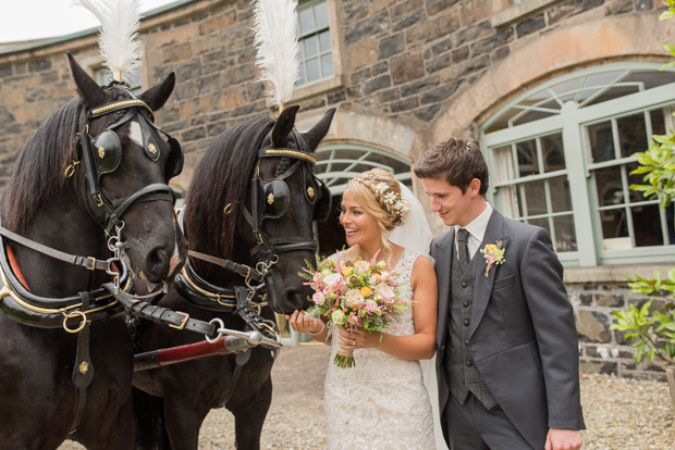 Pretty Summer Lissanoure Castle Estate wedding by Mark Barton // onefabday.com