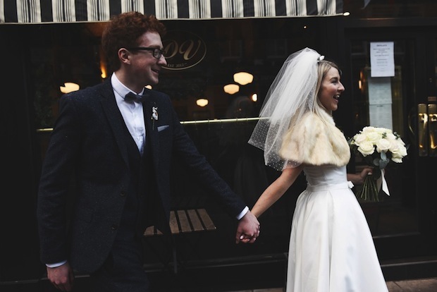 Pastel and Retro Wedding in Dublin by Ewa Figaszewska // onefabday.com