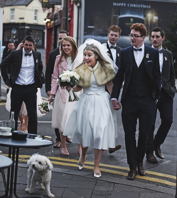 Pastel and Retro Wedding in Dublin by Ewa Figaszewska // onefabday.com