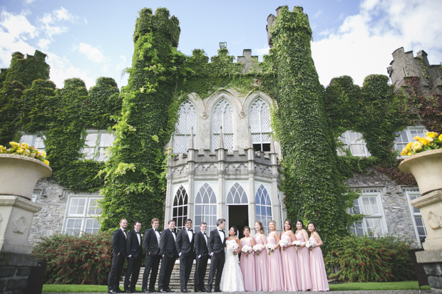 Glam Luttrellstown Wedding by Tara Aherne // onefabday.com