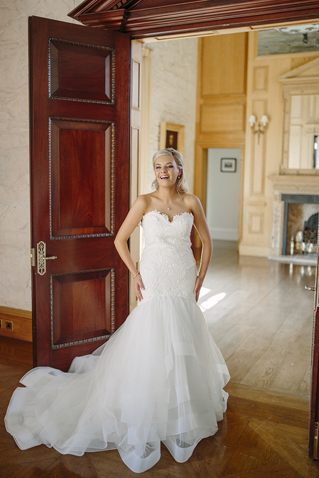 Beautiful Outdoor Wedding at The Village at Lyons by Candy Stripe Photography // onefabday.com