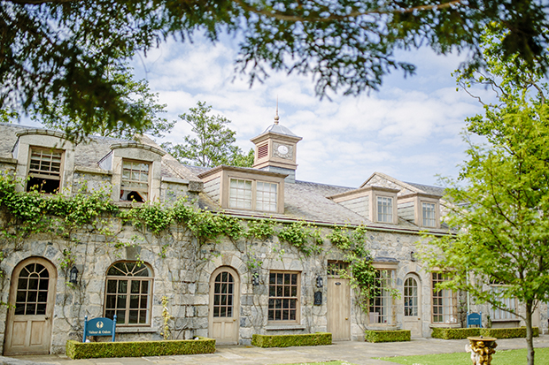 Beautiful Outdoor Wedding at The Village at Lyons by Candy Stripe Photography // onefabday.com