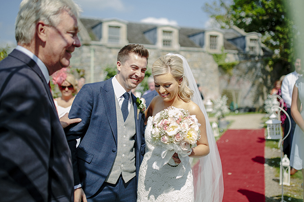 Beautiful Outdoor Wedding at The Village at Lyons by Candy Stripe Photography // onefabday.com