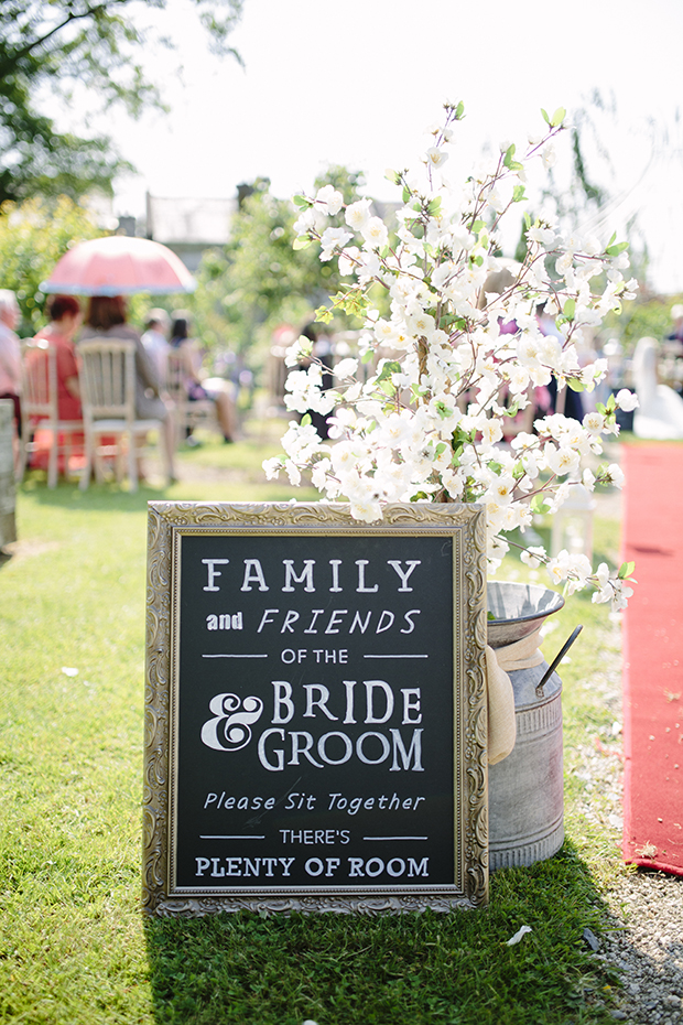 Beautiful Outdoor Wedding at The Village at Lyons by Candy Stripe Photography // onefabday.com