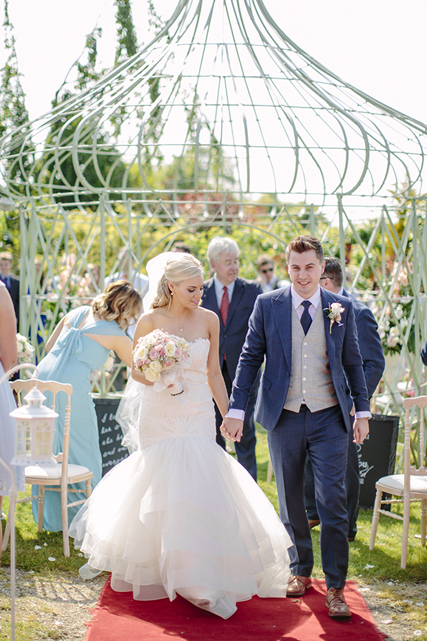 Beautiful Outdoor Wedding at The Village at Lyons by Candy Stripe Photography // onefabday.com