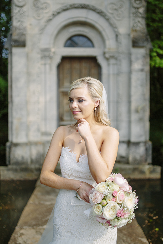 Beautiful Outdoor Wedding at The Village at Lyons by Candy Stripe Photography // onefabday.com