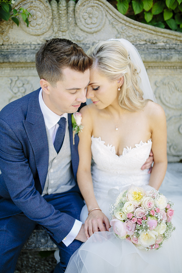 Beautiful Outdoor Wedding at The Village at Lyons by Candy Stripe Photography // onefabday.com