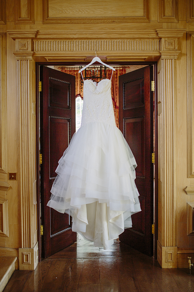 Beautiful Outdoor Wedding at The Village at Lyons by Candy Stripe Photography // onefabday.com