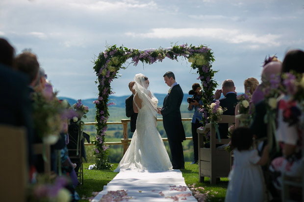 Beautiful Outdoor Wedding by David Bastianoni // onefabday.com