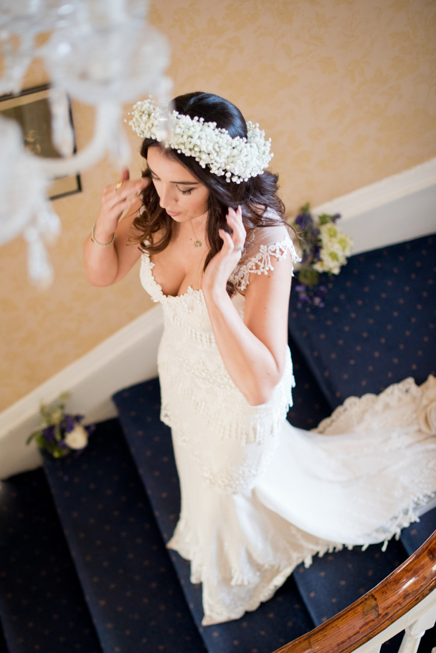 Chic Boho Horetown House wedding by Wexford Wedding Photos // onefabday.com