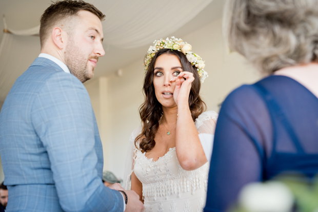 Chic Boho Horetown House wedding by Wexford Wedding Photos // onefabday.com