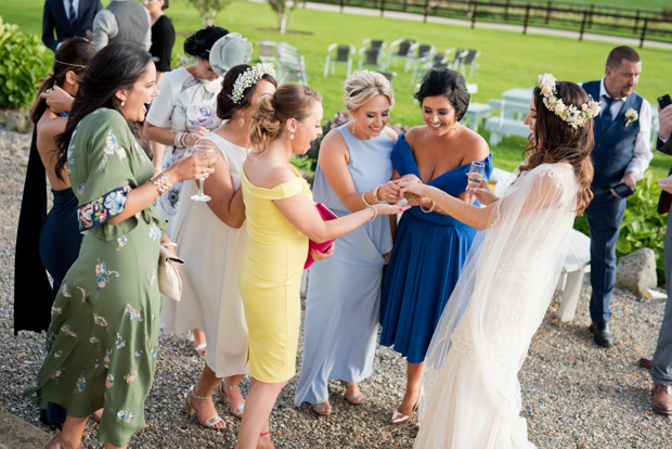 Chic Boho Horetown House wedding by Wexford Wedding Photos // onefabday.com