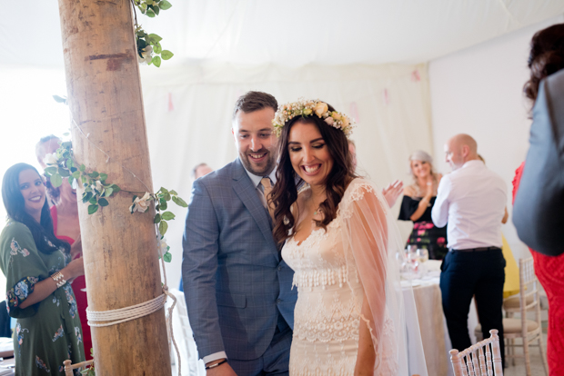 Chic Boho Horetown House wedding by Wexford Wedding Photos // onefabday.com