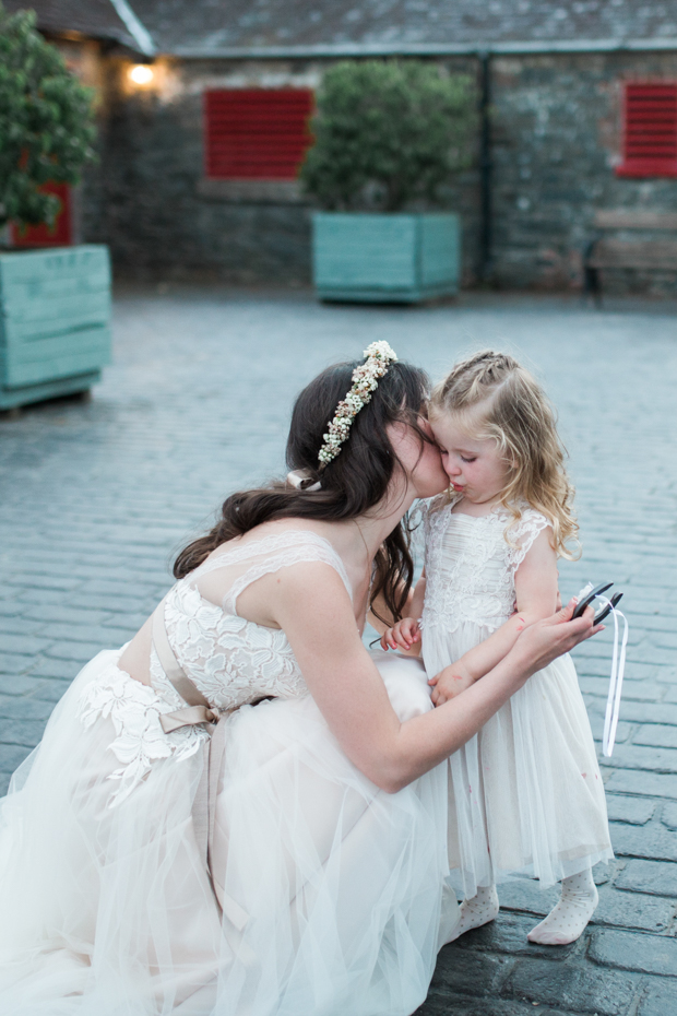 Pretty Larchfield Estate real wedding by Wedabelle Photography // see it all on onefabday.com