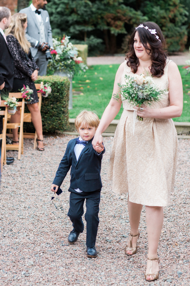 Pretty Larchfield Estate real wedding by Wedabelle Photography // see it all on onefabday.com