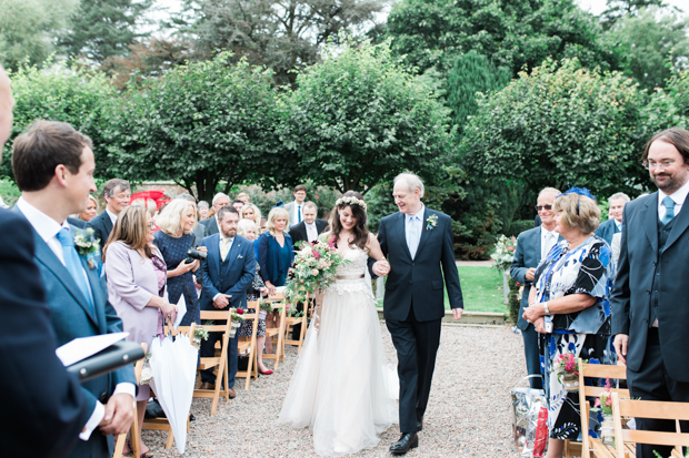 Pretty Larchfield Estate real wedding by Wedabelle Photography // see it all on onefabday.com