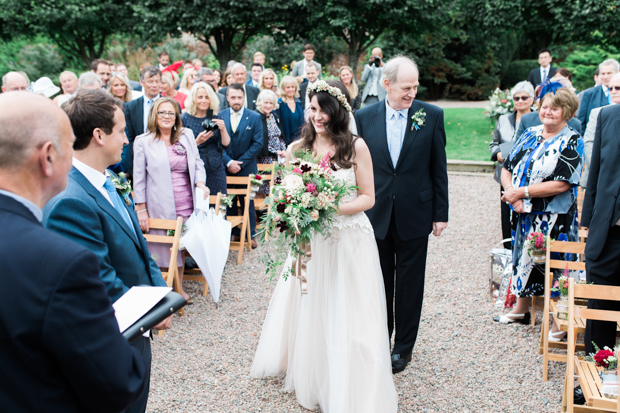 Pretty Larchfield Estate real wedding by Wedabelle Photography // see it all on onefabday.com