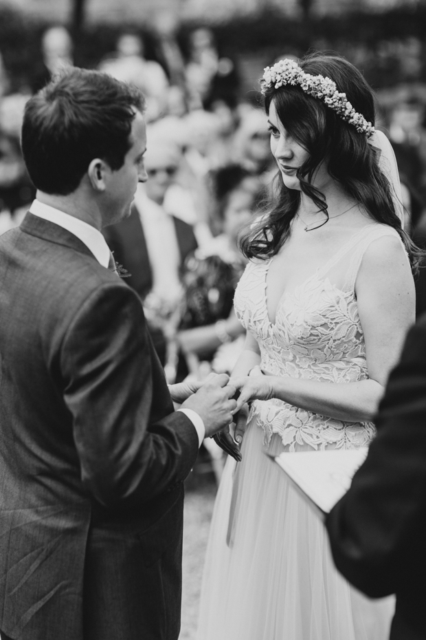 Pretty Larchfield Estate real wedding by Wedabelle Photography // see it all on onefabday.com