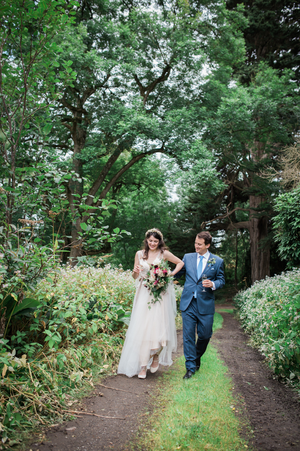 Pretty Larchfield Estate real wedding by Wedabelle Photography // see it all on onefabday.com