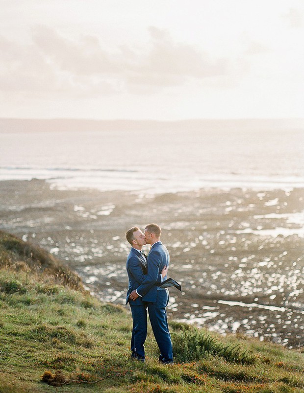 Stylish Same Sex Wedding by Victoria JK Lamburn Photography // onefabday.com