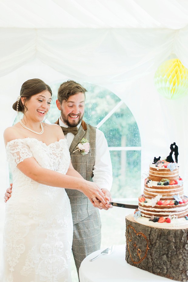 Pretty English Country Wedding by Victoria JK Lamburn Photography // onefabday.com