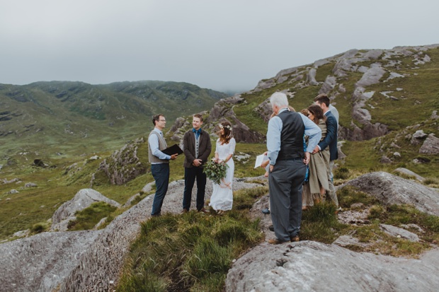 Beautiful Irish Elopement by Paula O'Hara | onefabday.com