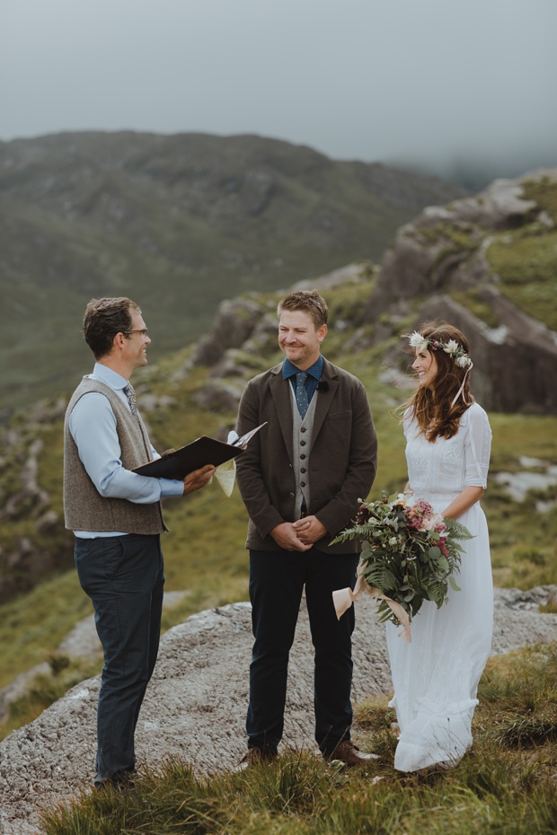 Beautiful Irish Elopement by Paula O'Hara | onefabday.com