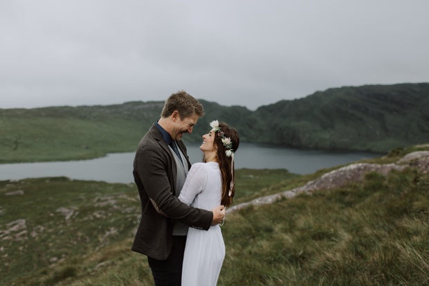 Beautiful Irish Elopement by Paula O'Hara | onefabday.com