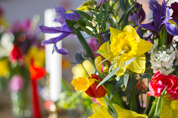 Colorful rainbow wedding inspiration by Vintage Amy and Katie Rogers Photography // onefabday.com