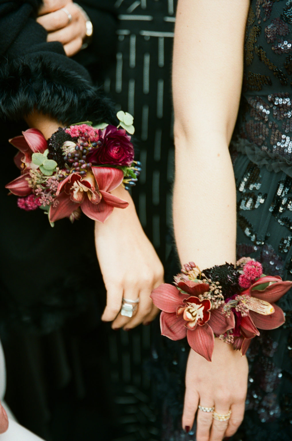 bridesmaid corsage for wedding, bridesmaid corsage, wedding corsage, winter corsage