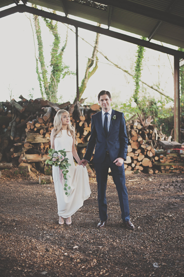 Pretty Winter Liss Ard House Wedding | onefabday.com