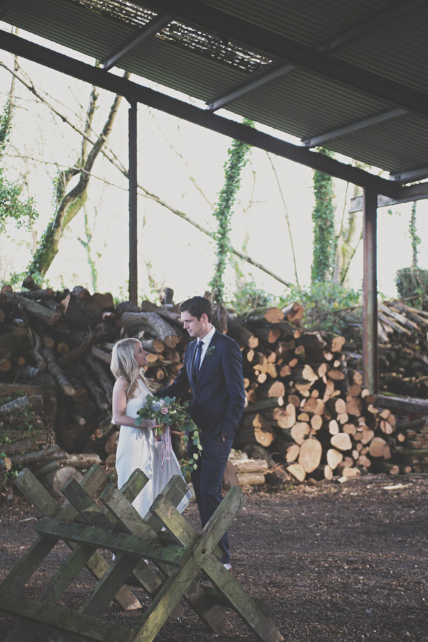 Pretty Winter Liss Ard House Wedding | onefabday.com