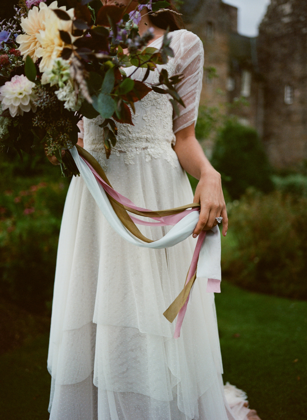 Moody and beautiful English garden wedding inspiration by Koby Brown Photography | onefabday.com