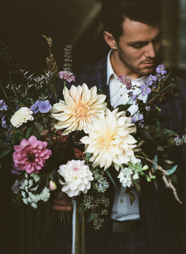 Moody and beautiful English garden wedding inspiration by Koby Brown Photography | onefabday.com