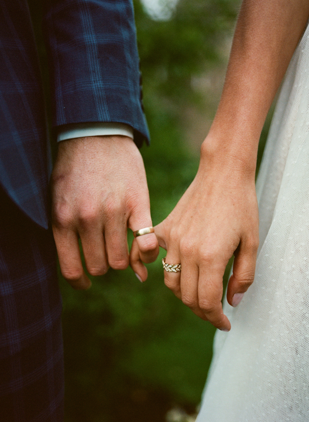 Moody and beautiful English garden wedding inspiration by Koby Brown Photography | onefabday.com