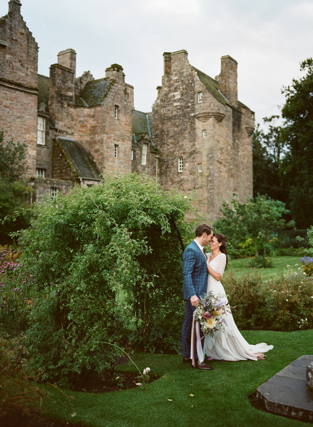 Moody and beautiful English garden wedding inspiration by Koby Brown Photography | onefabday.com