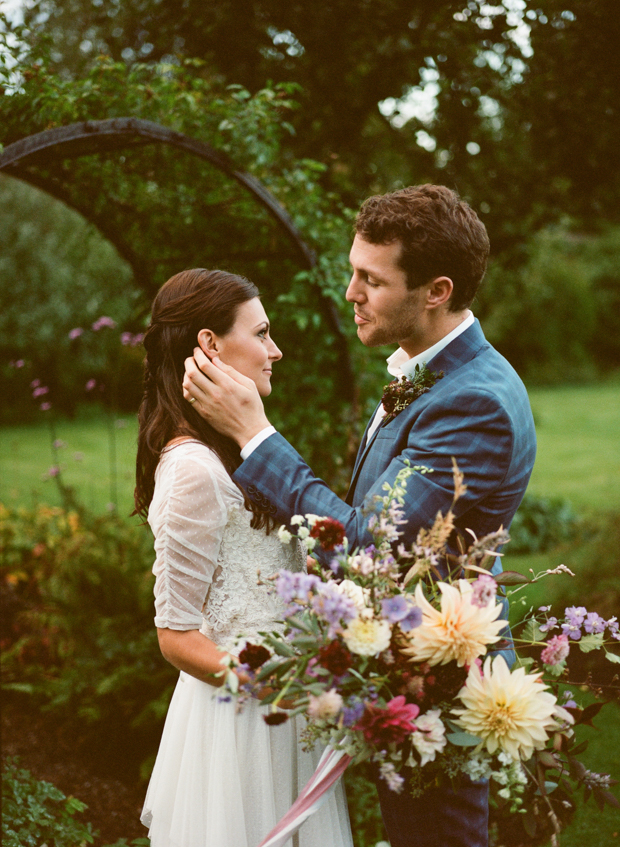 Moody and beautiful English garden wedding inspiration by Koby Brown Photography | onefabday.com