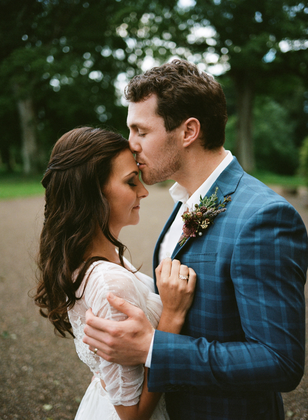 Moody and beautiful English garden wedding inspiration by Koby Brown Photography | onefabday.com