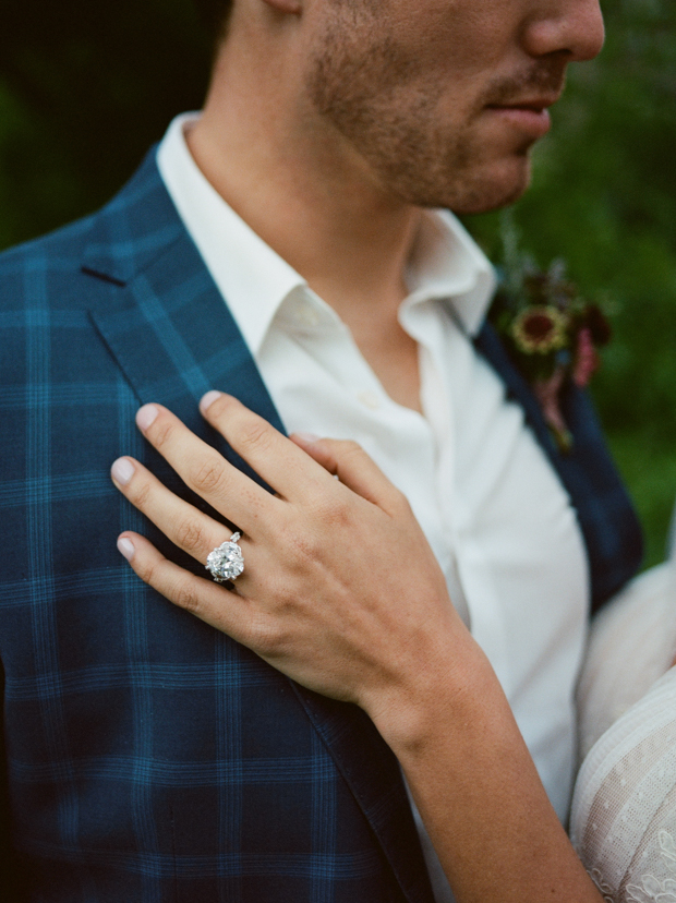 Moody and beautiful English garden wedding inspiration by Koby Brown Photography | onefabday.com