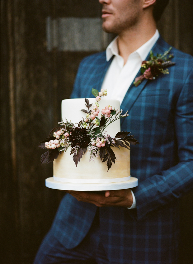 Moody and beautiful English garden wedding inspiration by Koby Brown Photography | onefabday.com