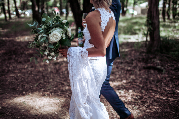 Beautiful boho Lindenderry Estate real wedding by Elk and Willow | onefabday.com