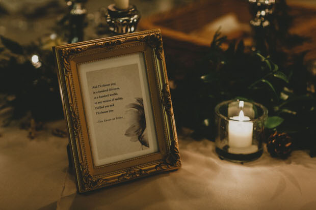 Winter K Club Wedding by Michelle Prunty | onefabday.com