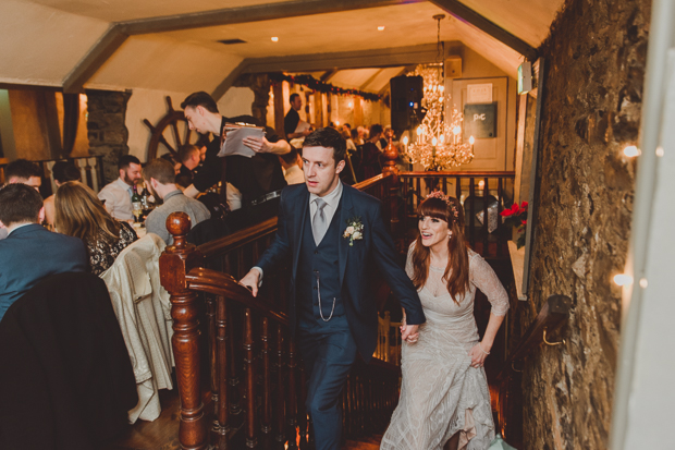 Beautiful Winter Wedding at Smock Alley Theatre and The Anglers Rest by Weddings by Kara