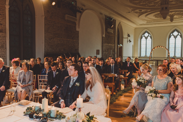 Beautiful Winter Wedding at Smock Alley Theatre and The Anglers Rest by Weddings by Kara