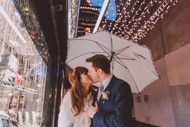 Beautiful Winter Wedding at Smock Alley Theatre and The Anglers Rest by Weddings by Kara