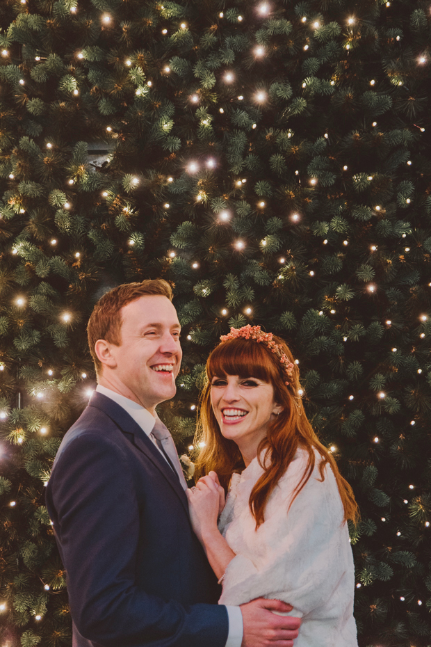 Beautiful Winter Wedding at Smock Alley Theatre and The Anglers Rest by Weddings by Kara